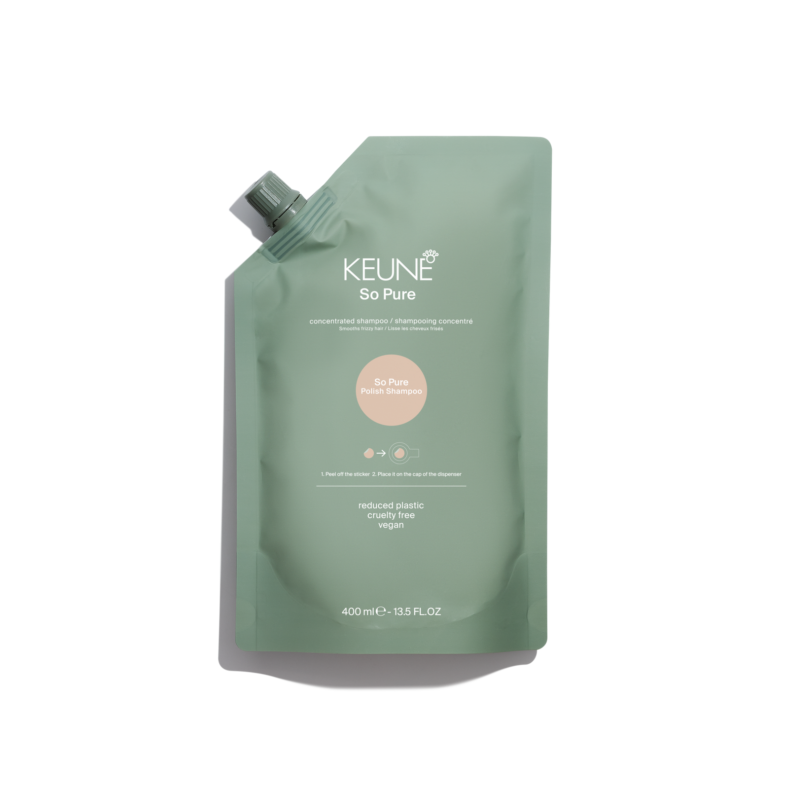 Keune-So-Pure-Polish-Shampoo-Refill-400ml